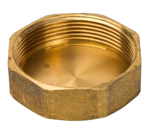 Заглушка резьбовая STOUT 2 ВР латунная SFT-0026-000002