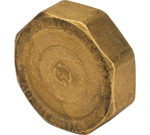 Заглушка резьбовая STOUT 2 ВР латунная SFT-0026-000002