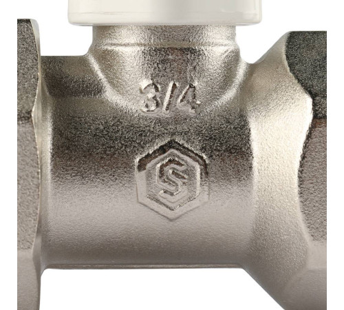 Клапан запорно-балансировочный STOUT SVL прямой 3/4 SVL-1176-000020