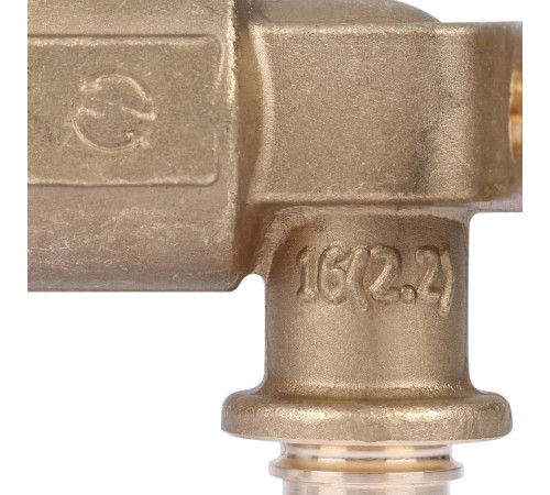 Угольник настенный STOUT с длинным патрубком 16-Rp 1/2 SFA-0032-001612