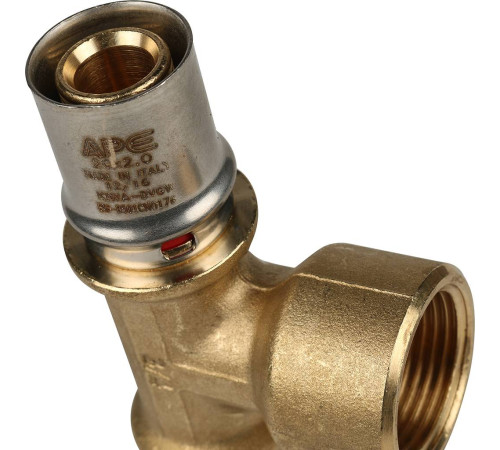 Тройник-переходник пресс STOUT с внутренней резьбой 20х3/4х20 SFP-0007-003420