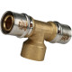 Тройник-переходник пресс STOUT с внутренней резьбой 26х3/4х26 SFP-0007-003426