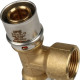 Тройник-переходник пресс STOUT с внутренней резьбой 26х3/4х26 SFP-0007-003426