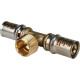 Тройник-переходник пресс STOUT с наружной резьбой 16х1/2х16 SFP-0008-161216