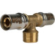 Тройник-переходник пресс STOUT с наружной резьбой 16х1/2х16 SFP-0008-161216