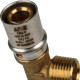 Тройник-переходник пресс STOUT с наружной резьбой 20х1/2х20 SFP-0008-201220