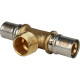 Тройник-переходник пресс STOUT с наружной резьбой 20х3/4х20 SFP-0008-203420