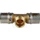 Тройник-переходник пресс STOUT с наружной резьбой 26х3/4х26 SFP-0008-263426