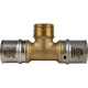 Тройник-переходник пресс STOUT с наружной резьбой 26х3/4х26 SFP-0008-263426