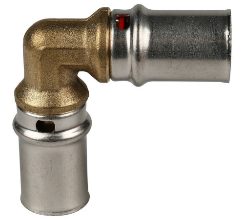 Угольник STOUT 90° 16х16 мм для металлопластиковых труб пресс SFP-0009-001616