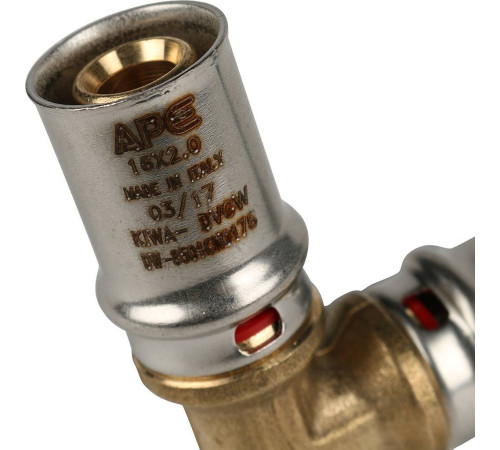 Угольник STOUT 90° 16х16 мм для металлопластиковых труб пресс SFP-0009-001616