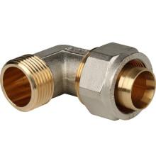 Угольник-переходник STOUT 1х32 мм с наружной резьбой винтовой SFS-0006-000132