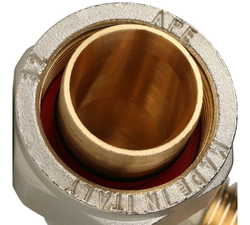 Угольник-переходник STOUT 1х32 мм с наружной резьбой винтовой SFS-0006-000132
