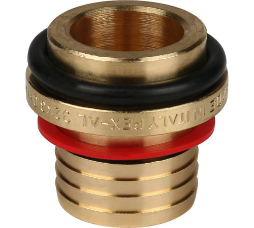 Угольник-переходник STOUT 1х32 мм с наружной резьбой винтовой SFS-0006-000132