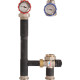 Насосная группа ROMMER RDG-0002 с термостатическим смесителем 20-40 °C 1 без насоса RDG-0002-002501