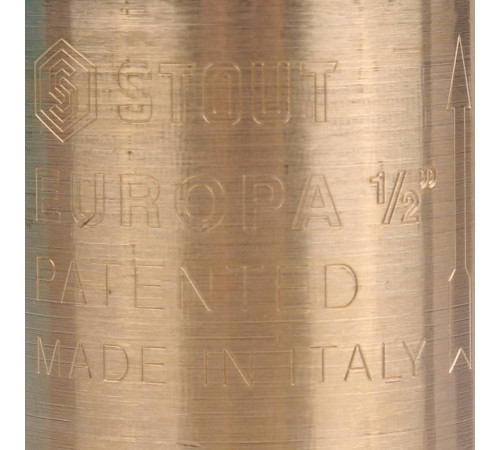 Клапан обратный пружинный STOUT 1/2 с металлическим седлом SVC-0011-000015