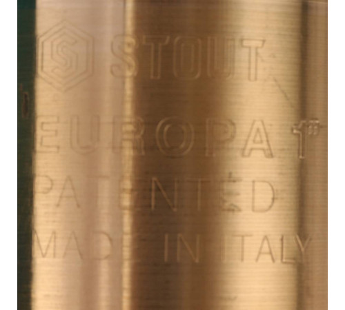 Клапан обратный пружинный муфтовый STOUT 1 с металлическим седлом SVC-0011-000025
