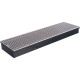 Конвектор внутрипольный STOUT SCQ 75х240х800 мм с роликовой решеткой SCQ-1100-0724080