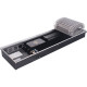 Конвектор внутрипольный STOUT SCQ 75х240х800 мм с роликовой решеткой SCQ-1100-0724080