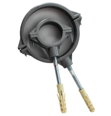 Хомут Sinikon ПП D 110 мм серый стандарт со шпилькой и дюбелем KPP.110.R.D