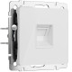Розетка Ethernet RJ-45 (белый акрил) W1181041