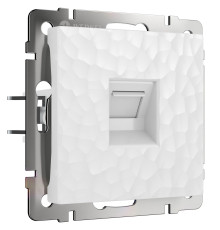 Розетка Ethernet RJ-45 (Hammer белый) W1281001