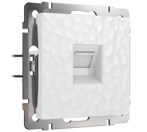Розетка Ethernet RJ-45 (Hammer белый) W1281001