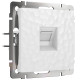 Розетка Ethernet RJ-45 (Hammer белый) W1281001