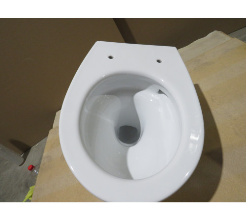 Уценка. Унитаз подвесной безободковый GSI Modo 520х370 мм белый глянцевый 981611_УЦ/4