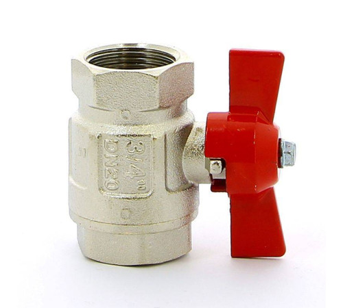 Кран шаровой Itap IDEAL 3/4 ВВ ручка-бабочка 0920034