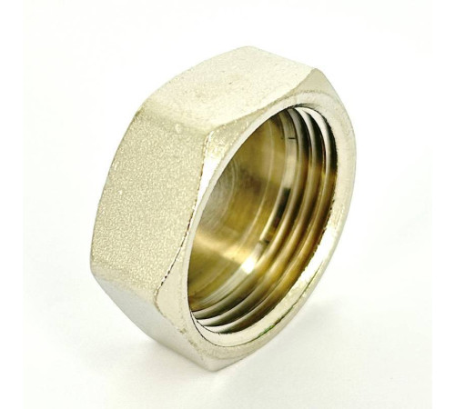 Заглушка латунная LD Pride 1 ВР никелированная 67.504.25