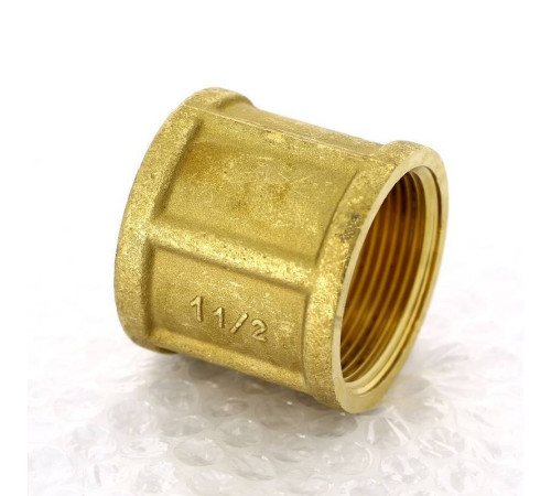 Муфта латунная с внутренней резьбой Tiemme 1 1/2 1500131
