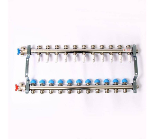 Коллекторная группа REHAU HKV-D 1 x 3/4 EK 11 выходов 208111