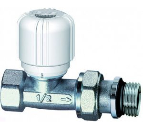 Вентиль термостатический прямой FAR с преднастройкой 1/2 ВР EPDM FT 1648 12