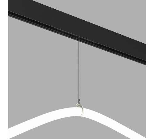 Slim Magnetic Коннектор для шинопровода черный Full light 85102/00 85102/00