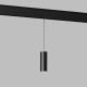 Slim Magnetic Трековый подвесной светодиодный светильник 12W 4200K Amend чёрный 85519/01 85519/01