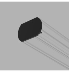 Slim Magnetic Заглушка для шинопровода Round (черный) (2шт) 85134/00 85134/00