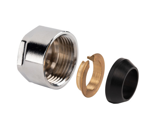 Набор подключения Royal Thermo Design 3/4 ЕК - 15 мм хром НС-1721784