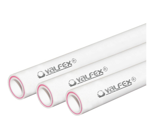Труба полипропиленовая VALFEX армированная стекловолокном SDR 6 PN25 40x6.7 мм 2 м 1291204