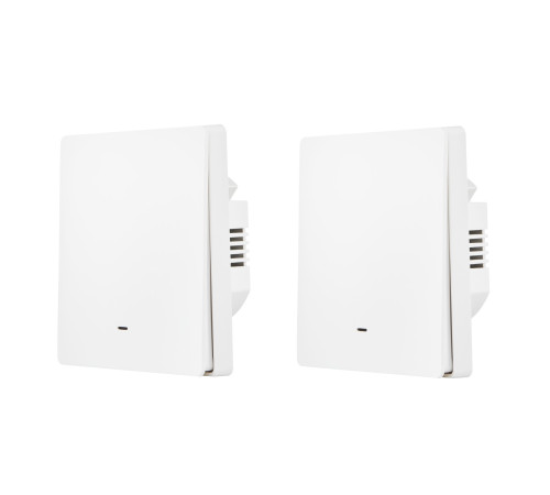 Комплект из двух умных одноклавишных выключателей HOMMYN Zigbee 2SWZBNN01W