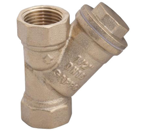 Фильтр сетчатый косой Gappo G1240-5 латунный 1 1/2 ВР-ВР G1240-5