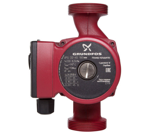 Насос циркуляционный Grundfos UPS 32-40 180 мм 96281494
