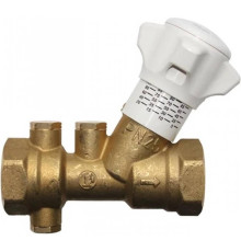 Клапан балансировочный статический Giacomini без штуцеров 1/2 дюйма ВВ R206BY013