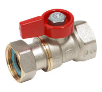 Кран шаровой Giacomini R251P для котлов и счетчиков ВР 1/2 x 1/2 гайка R251PX012