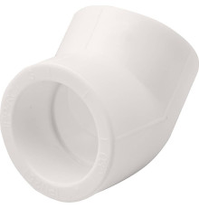 Угольник 45° PP-R THERMOLIGHT 32 мм белый НС-1620654