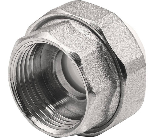 Муфта комбинированная разъемная THERMOLIGHT PP-R ВР 20х1 белая НС-1620516