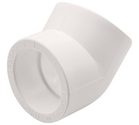 Угольник 45° PP-R THERMOLIGHT 40 мм белый НС-1620655