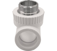 Тройник комбинированный THERMOLIGHT PP-R 32х1х32 мм НР белый НС-1620594