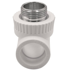 Тройник комбинированный THERMOLIGHT PP-R 32х1х32 мм НР белый НС-1620594