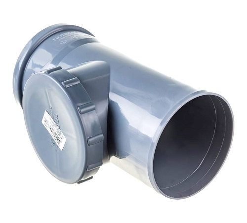 Ревизия 110 мм для внутренней канализации Политэк 1306882